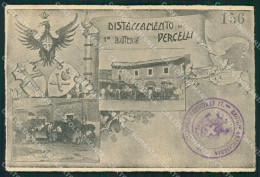 Vercelli Città Militari Cartolina QZ2268 - Vercelli