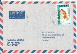 Ethiopia Air Mail Cover Sent To Germany 3-3-1997 Single Franked - Äthiopien