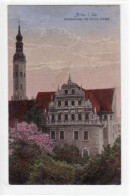 39031671 - Zittau Mit Kosterkirche Und Histor. Giebel. Feldpost, Mit Stempel Von 1915. Leichte Eckabschuerfungen, Klein - Zittau