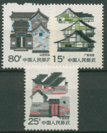 China 1990 Hausformen In Den Provinzen 2318 U. 2335/36 Postfrisch - Unused Stamps