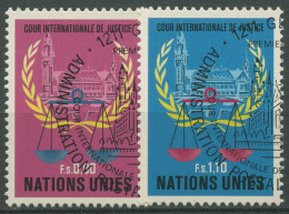 UNO Genf 1979 Internationaler Gerichtshof Den Haag 86/87 Gestempelt - Used Stamps