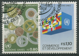 UNO Genf 1983 Konferenz Für Handel Und Entwicklung Münzen 115/16 Gestempelt - Used Stamps