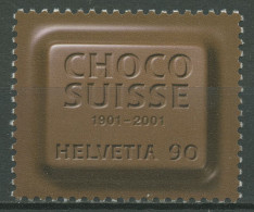 Schweiz 2001 Schokolade Chocosuisse Schokoladenstück 1759 Postfrisch - Nuovi