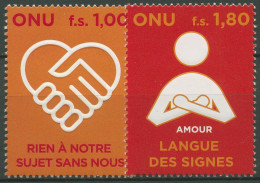 UNO Genf 2008 Rechte Von Menschen Mit Behinderung 600/01 Postfrisch - Neufs