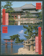 UNO Genf 2001 UNESCO Japan Bauwerke 415/16 Postfrisch - Nuovi