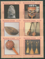 UNO Genf 2006 Eingeborenenkunst Instrumente 530/35 Blockeinzelmarken Postfrisch - Neufs