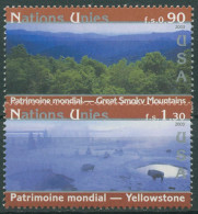 UNO Genf 2003 UNESCO Amerika USA Nationalparks 473/74 Postfrisch - Nuovi