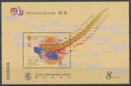 Macau 1996 Papierdrachen Block 40 Postfrisch (C26662) - Ungebraucht