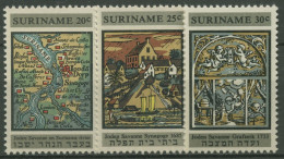 Surinam 1968 Synagoge Joden Savanne 545/47 Postfrisch - Surinam