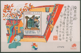 Macau 2001 HONG KONG Redewendungen Block 87 Postfrisch (C62681) - Blocks & Sheetlets