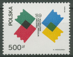 Polen 1989 WORLD STAMP EXPO Weltpostverein UPU 3229 A Postfrisch - Unused Stamps