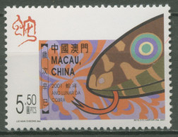 Macau 2001 Chinesisches Neujahr Jahr Der Schlange 1126 Postfrisch - Unused Stamps