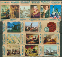 Nicaragua 1975 200 Jahre USA Unabhängigkeitserklärung 1852/66 Postfrisch - Nicaragua