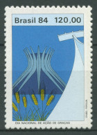 Brasilien 1984 Erntedankfest Kathedrale Brasilia 2084 Postfrisch - Nuovi