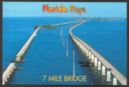 Key West - Florida - World Famous Bridge Connects Marathon To The Lower Keys - Photo Alan Schein  No: 4D67 - Key West & The Keys