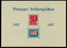 DANZIG 1937 Block 3 Postfrisch X6BE1DA - Neufs