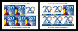 Romania 2024 Mih. 8327/28 Romania's Membership In NATO (2 M/S) MNH ** - Unused Stamps