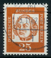 BERLIN DS BED. DEUTSCHE Nr 205 Gestempelt X93674A - Used Stamps