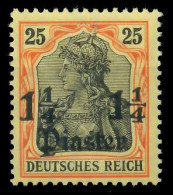 DEUTSCHE AUSLANDSPOSTÄMTER TÜRKEI Nr 39 Postfrisch X09AE42 - Turquie (bureaux)