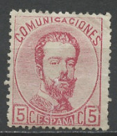 Espagne - Spain - Spanien 1872-73 Y&T N°117 - Michel N°121 Nsg - 5c Amédée 1er - Ongebruikt