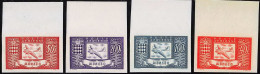 85312/ Monaco PA Poste Aerienne N°15 / 18 Avion Plane Douglas Dc 3 ND Non Dentelé Imperf ** Mnh  - Luchtpost