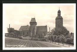 AK Geyer / Erzgeb., An Der Kirche  - Geyer