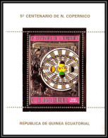 86170 Guinée équatoriale Guinea Mi Bloc 99 A Copernico Copernic Copernicus OR Gold ** MNH Espace Space - Äquatorial-Guinea