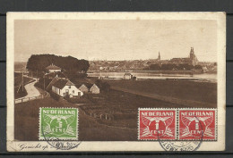 NEDERLAND O 1931 Amsterdam Post Card NYMEGEN Sent To Estonia - Cartas & Documentos