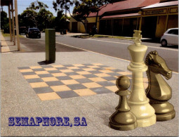 27-6-2024 (106) Australia - Semaphore Giant Chess Board / Jeux D'Echec Géant / Riesenschachspiele - Echecs