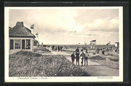 AK Dahme /Ostsee, Urlauber Auf Der Strandpromenade  - Dahme