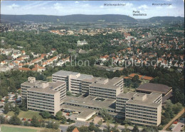 72051165 Bad Oeynhausen Reha Klinik Wiehengebirge Porta Westfalica Fliegeraufnah - Bad Oeynhausen