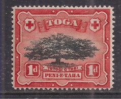 Togo Tonga 1897 QV 1d Vavau Harbour MM SG 39 ( B109 ) - Tonga (...-1970)