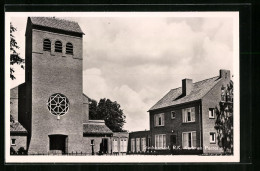 AK Stadskanaal, R.K. Kerk En Pastorie  - Stadskanaal