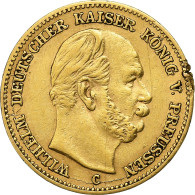 Etats Allemands, PRUSSIA, Wilhelm I, 5 Mark, 1877, Frankfurt, Or, TB+, KM:507 - Autres & Non Classés