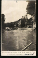 AK Berggiesshübel, Nach Der Hochwasserkatastophe In Der Nacht Zum 9.7.1927  - Inondations