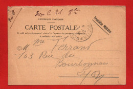 (RECTO / VERSO) CARTE POSTALE MILITAIRE EN 1915 - SECTEUR POSTAL N° 120 - Storia Postale