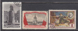 USSR 1955 - Polisch-sowjetischer Freundschaftvertrag, Mi-Nr. 1752/55(fehlt 1752), Used - Gebruikt