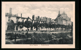 AK Kalisch / Kalisz, Strassenpartie  - Posen