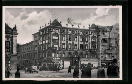 AK Posen / Poznan, Blick Zum Hotel Bazar  - Posen