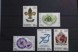 Zypern 396-400 Postfrisch #VN426 - Gebraucht