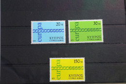 Zypern 359-361 Postfrisch Europa #VN437 - Usati