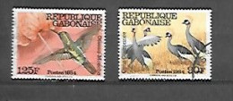 TIMBRE OBLITERE DU GABON DE 1984 N° MICHEL 924/25 - Gabon (1960-...)