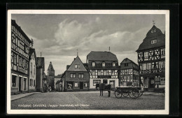 AK Camberg /Taunus, Marktplatz Mit Obertor  - Taunus