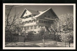 AK Mittelberg /Allgäu, Gasthof Zur Krone Im Winter  - Mittelberg