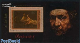 Russia, Soviet Union 1976 Rembrandt Painting S/s, Mint NH, History - Netherlands & Dutch - Art - Paintings - Rembrandt - Unused Stamps