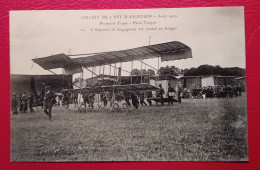 CIRCUIT DE L'EST - 1910  APPAREIL DE LEGAGNEUX - Meetings