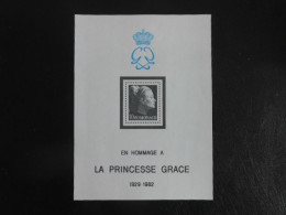 MONACO BF 24 HOMMAGE A LA PRINCESSE GRACE** - Blocks & Sheetlets