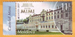 2017 Moldova Moldavie Moldau  Europa - Cept  Castle. Mimi. Bulboaca 1v Mint - 2017