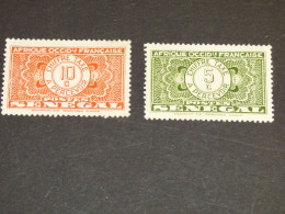 Timbres - Sénégal - Taxes - Neufs - F46 - Other & Unclassified