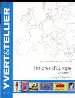 BJ00 Catalogue Y & T De 2015 Timbres D'Europe Volume 3 D'Ingrie à Pays Bas  Vendu 49.90 Euros. - Sammlungen (im Alben)